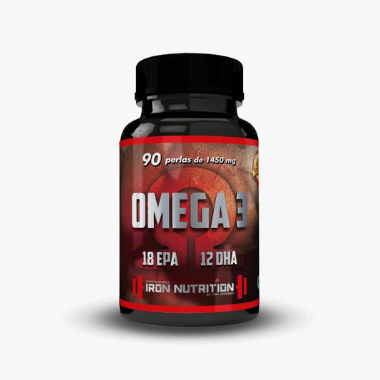 Suplemento Omega 3 de Iron Nutrition - Omega 3 18 EPA/12 DHA